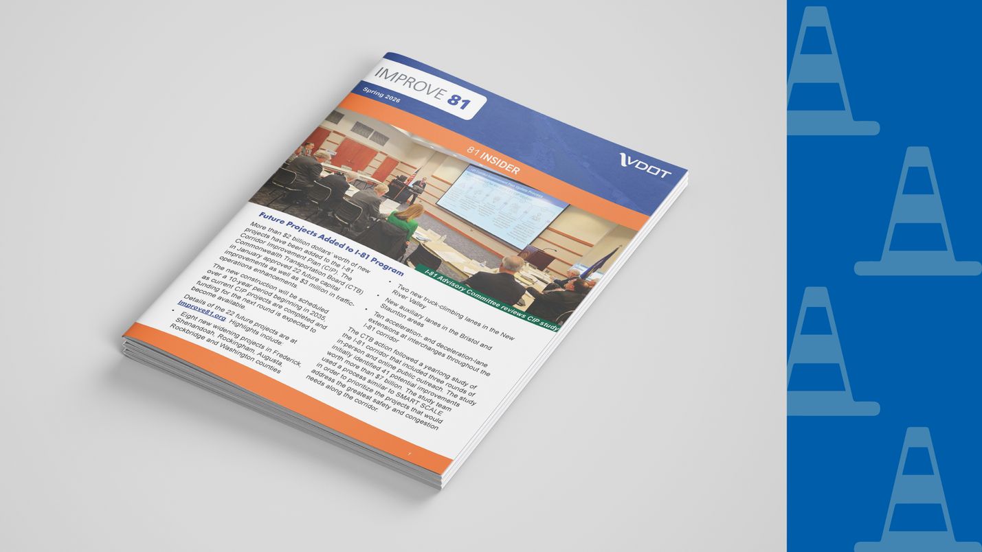 The cover of the spring 2026 Improve81 newsletter