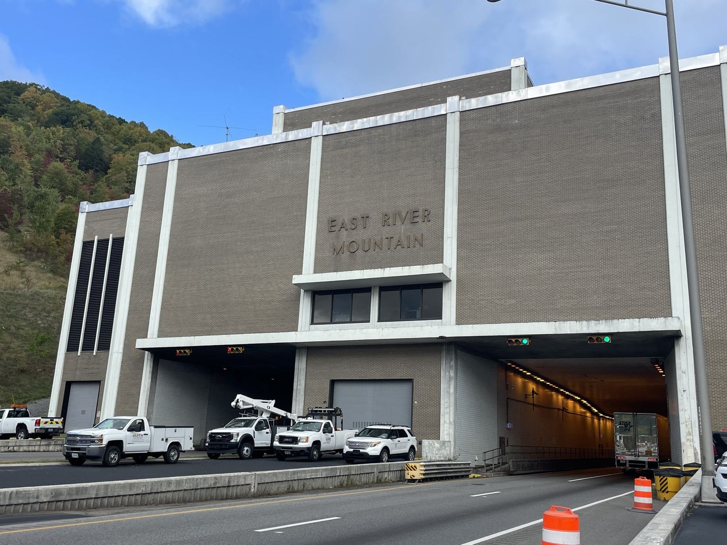 East River Mountain Tunnel entrance