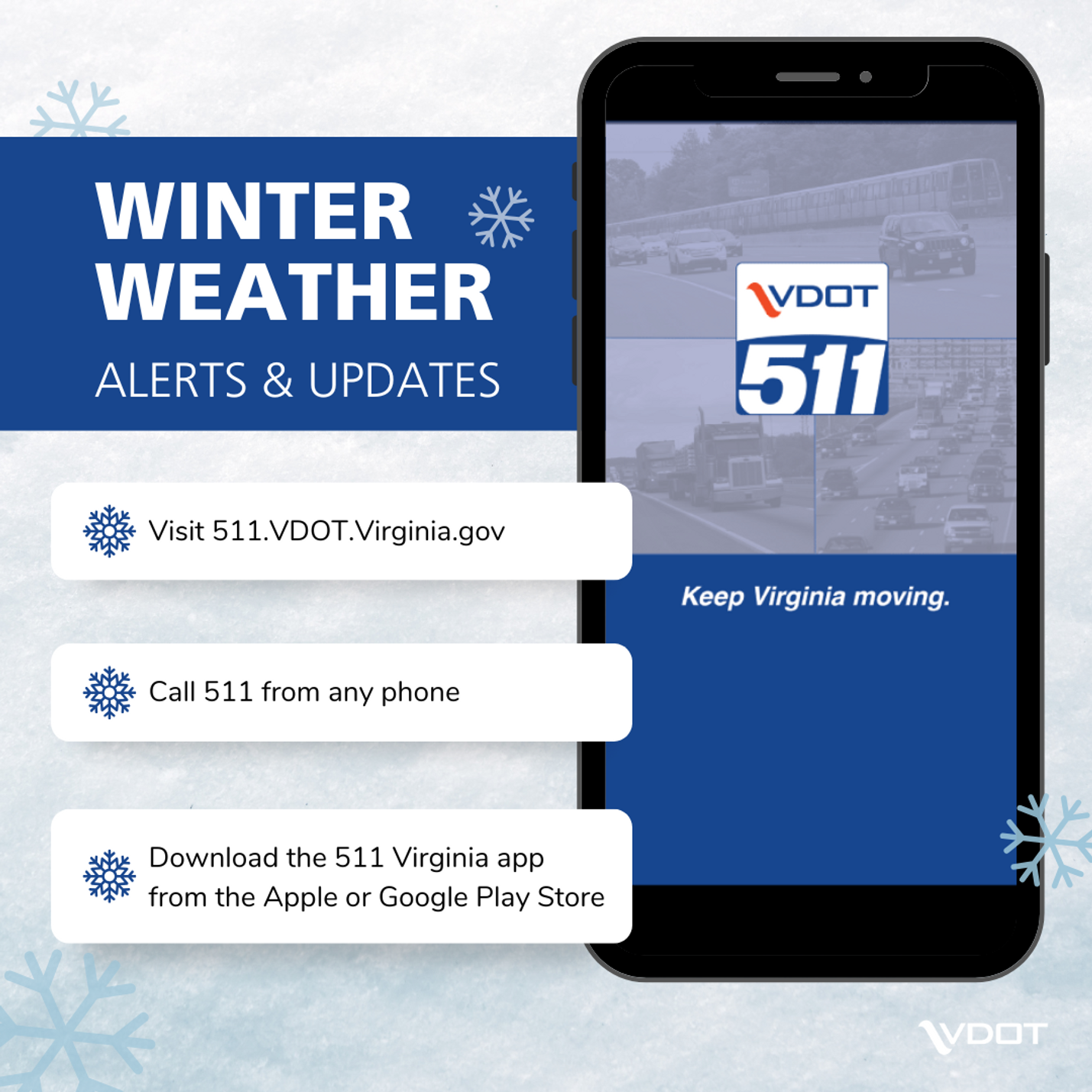 511 winter weather