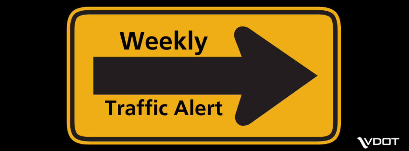 Weekly Traffic Alert graphic