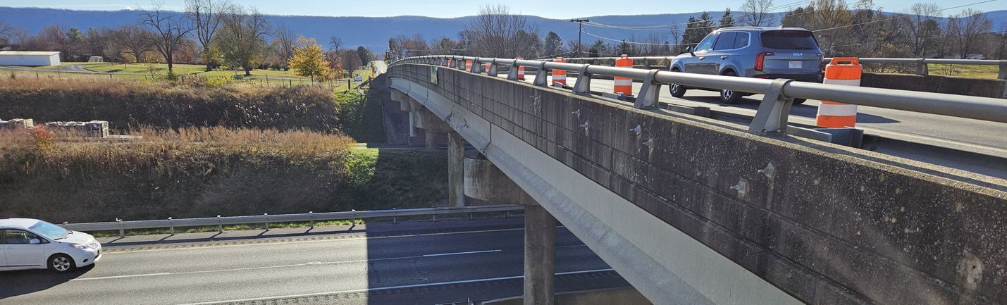 The Route 604 bridge in Woodstock