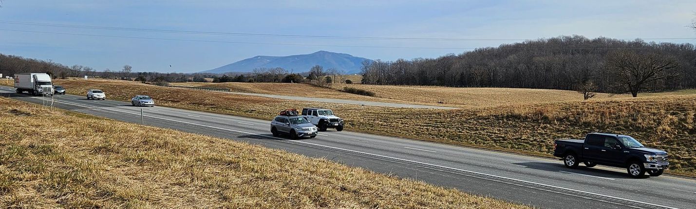 I-81 southbound traffic in Fairfield