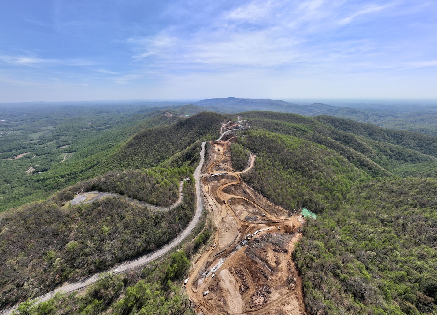 Image of the Route 58 Lovers Leap Project