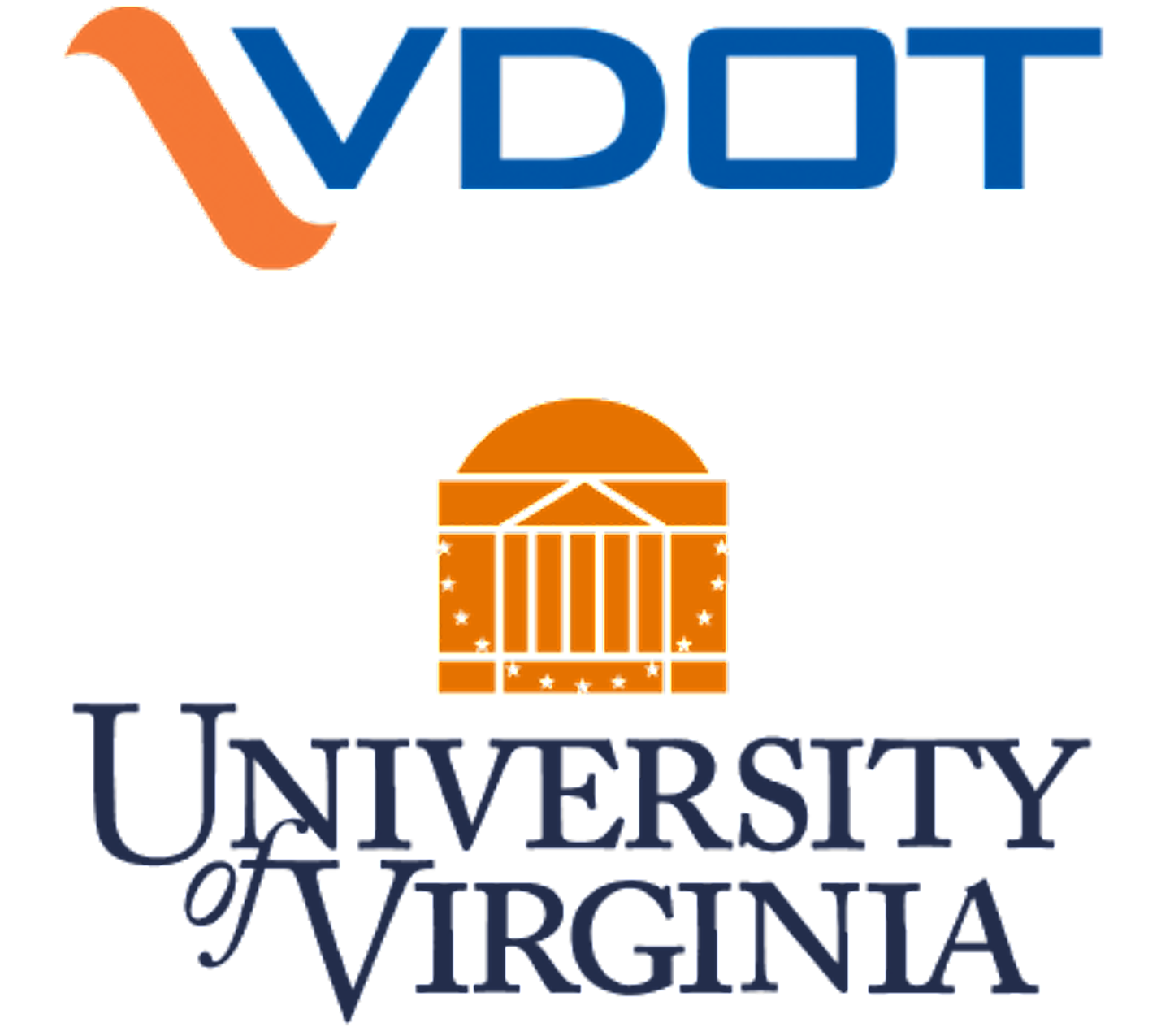 VDOT and University of Virginia logos