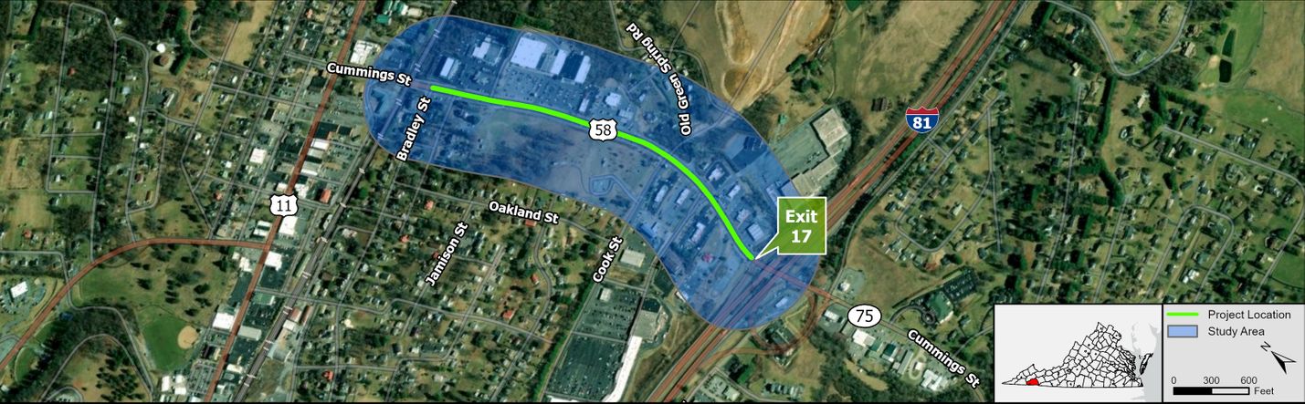 BR2501 Overview Map