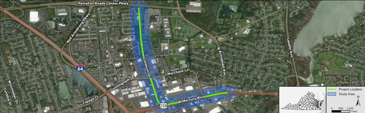 HR2503 Overview Map