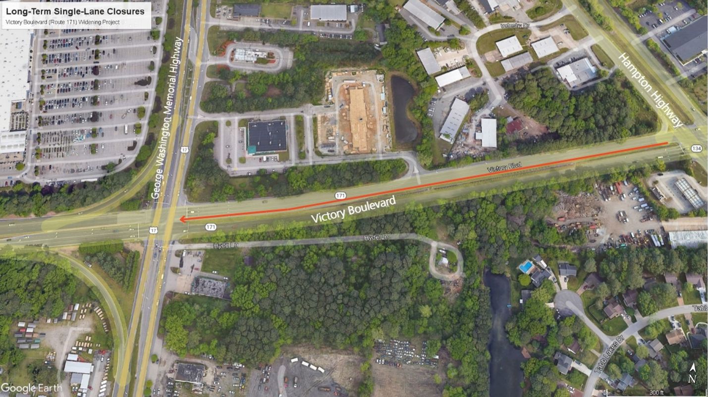 Hampton Roads District | Long-term single-lane closures scheduled on ...