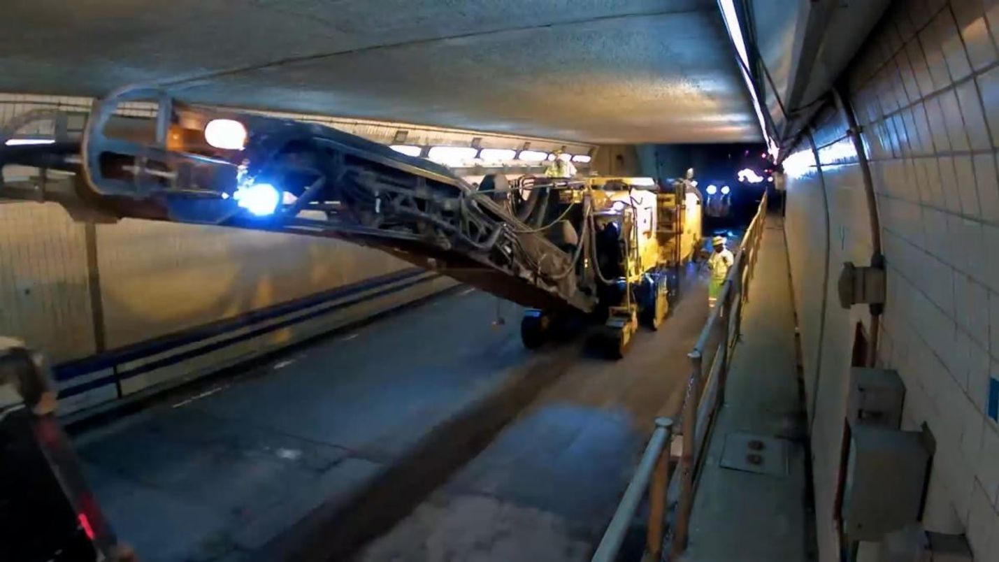 HRBT repaving work