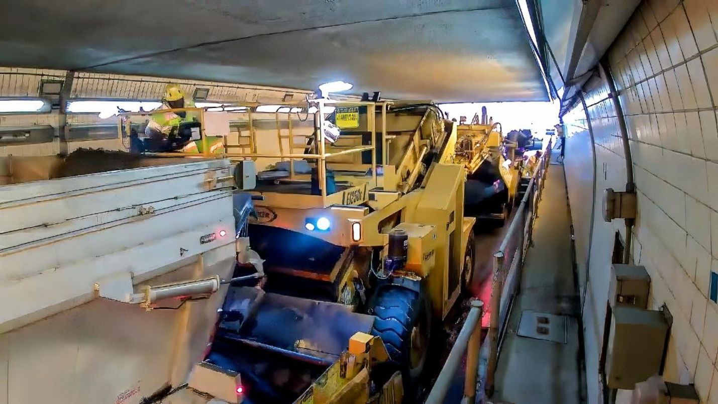 HRBT repaving work