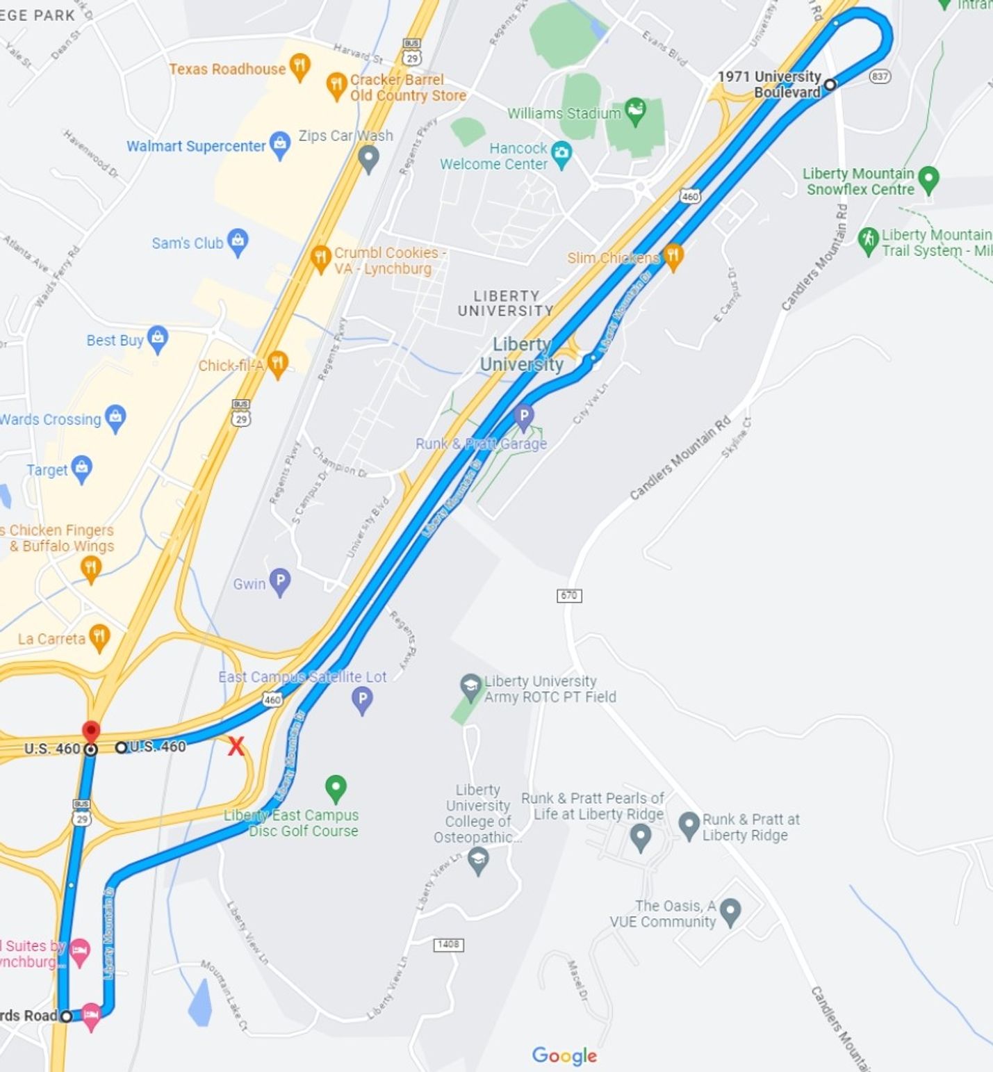 Lynchburg District | Overnight lane closure: Route 460 East ramp to ...