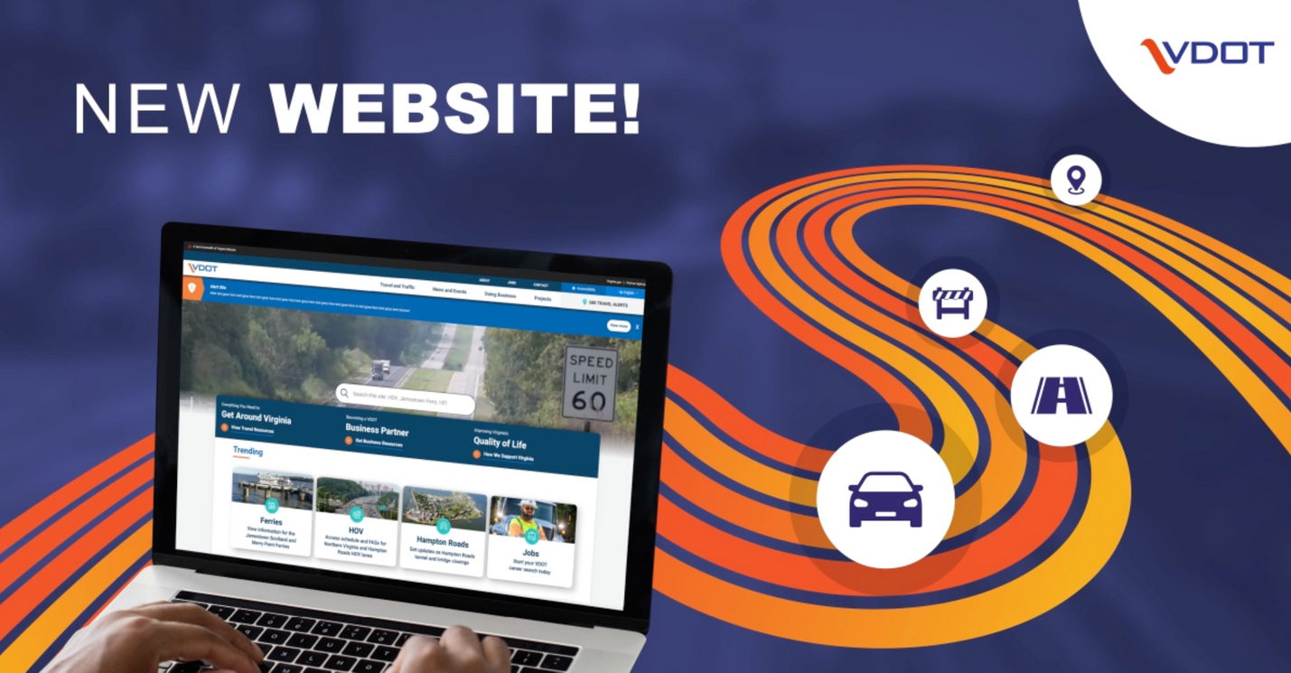 Statewide | VDOT launches new website | Virginia Department of ...