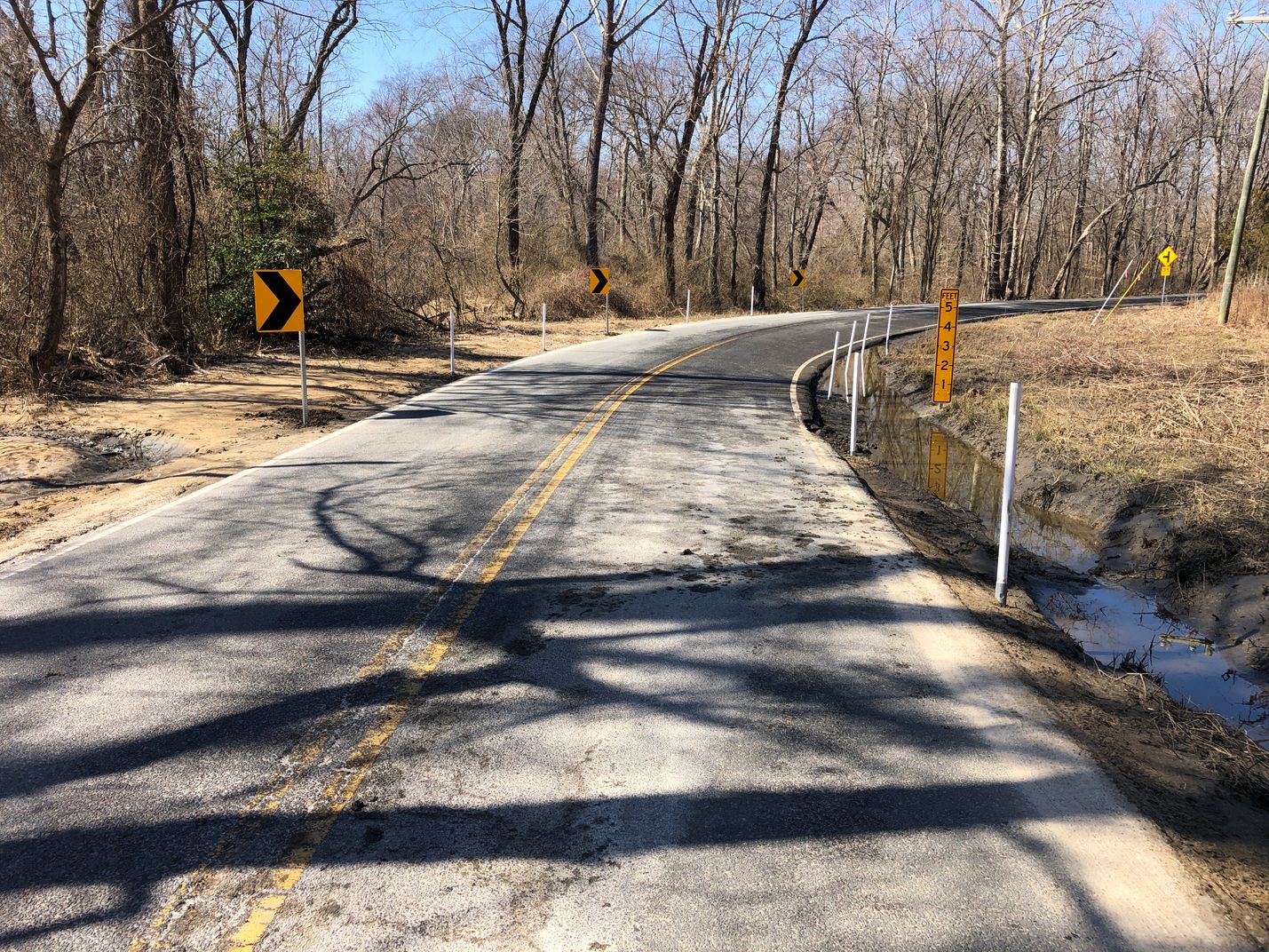 Route 608 (Brooke Road) maintenance and operations Virginia