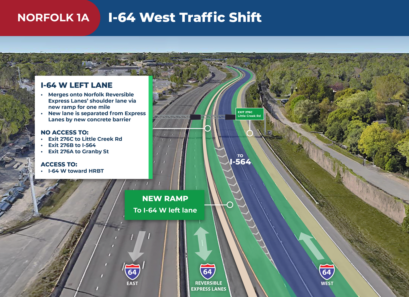 Traffic shift | Virginia Department of Transportation