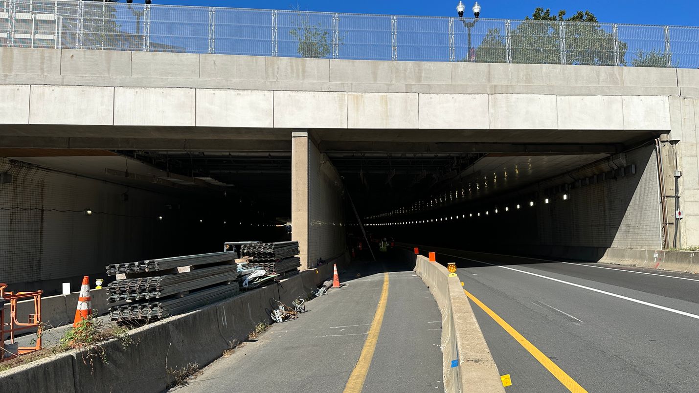 I-66 Rosslyn Tunnel Rehabilitation Construction Photo 2