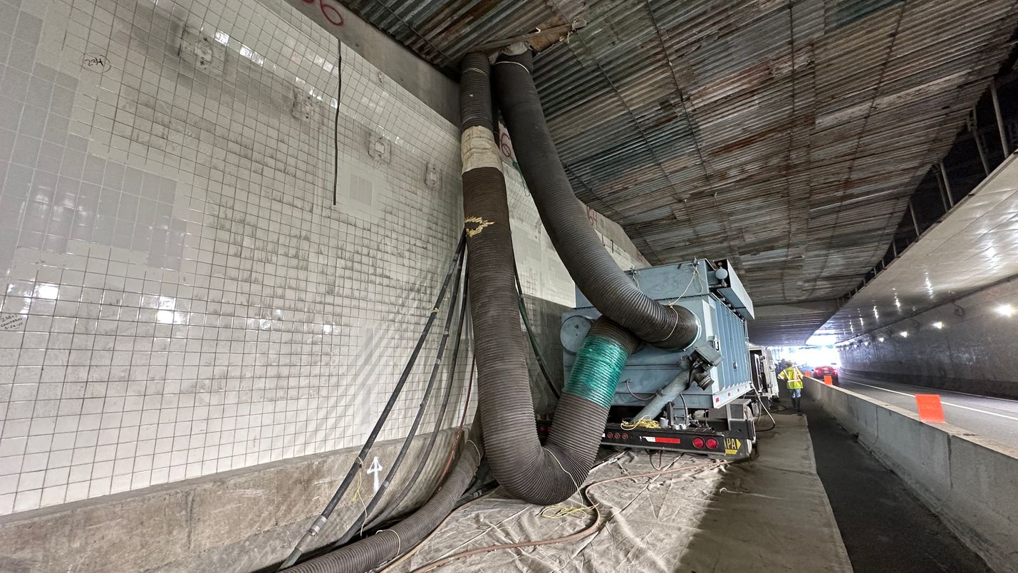 I-66 Rosslyn Tunnel Rehabilitation Construction Photo 1