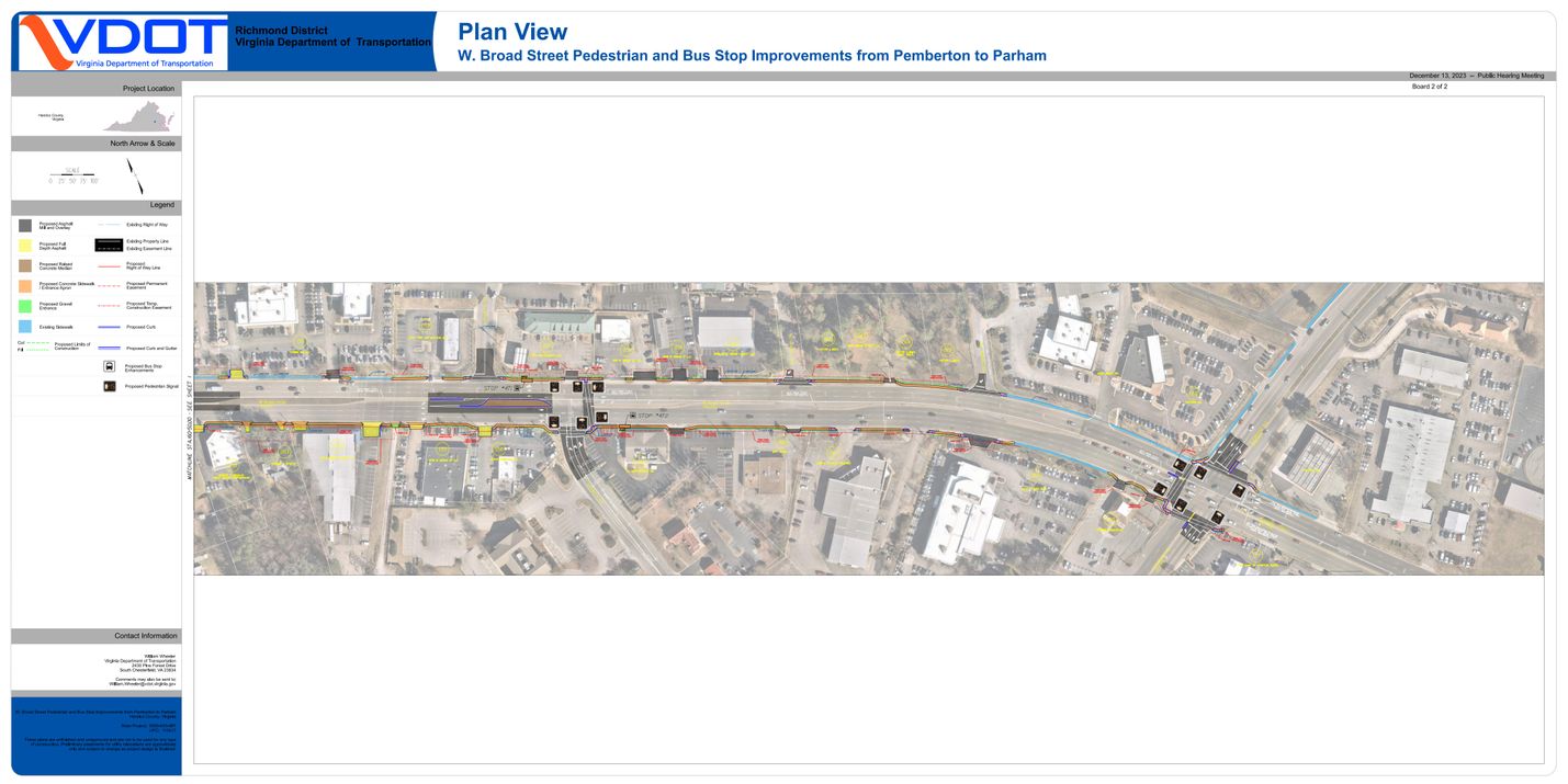 West Broad Street (Route 250) pedestrian and transit improvements ...