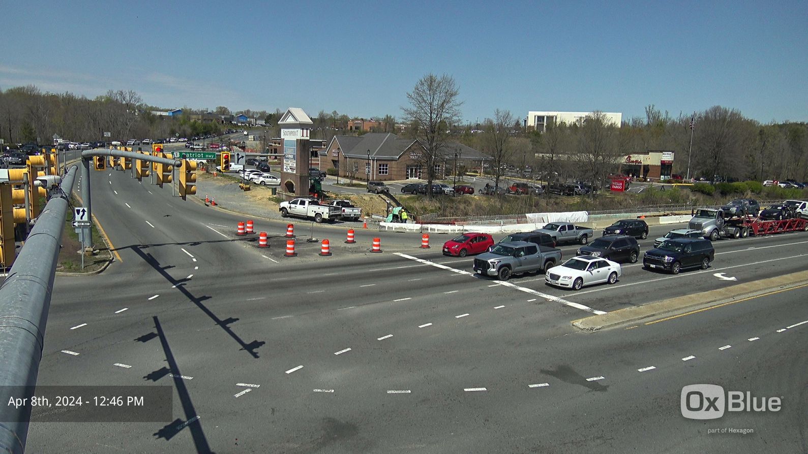 I-95 at Exit 126, Route 1 southbound onto Southpoint Parkway widening ...