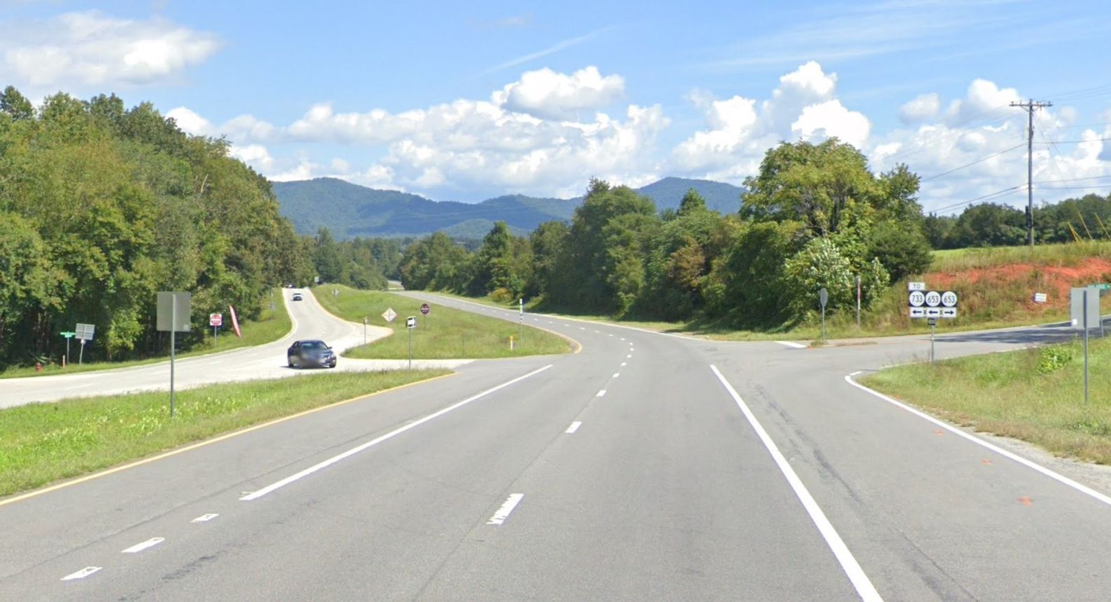 Route 29 and 653 turn lanes