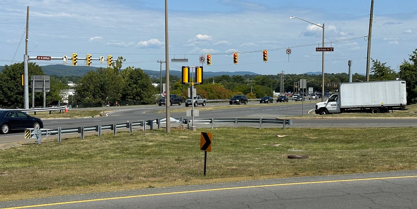 Route 15 Bypass Interchange at Edwards Ferry Road and Fort Evans Road