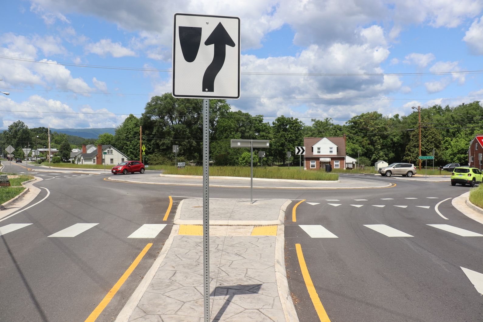 Route 904 (Starkey Road) and Route 679 (Buck Mountain Road) Roundabout