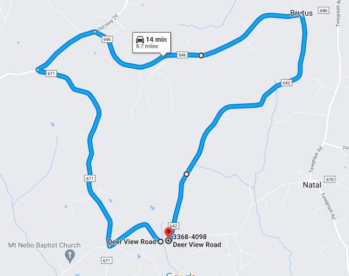 Lynchburg District | Road closing on Route 670 (Deer View Road) in ...