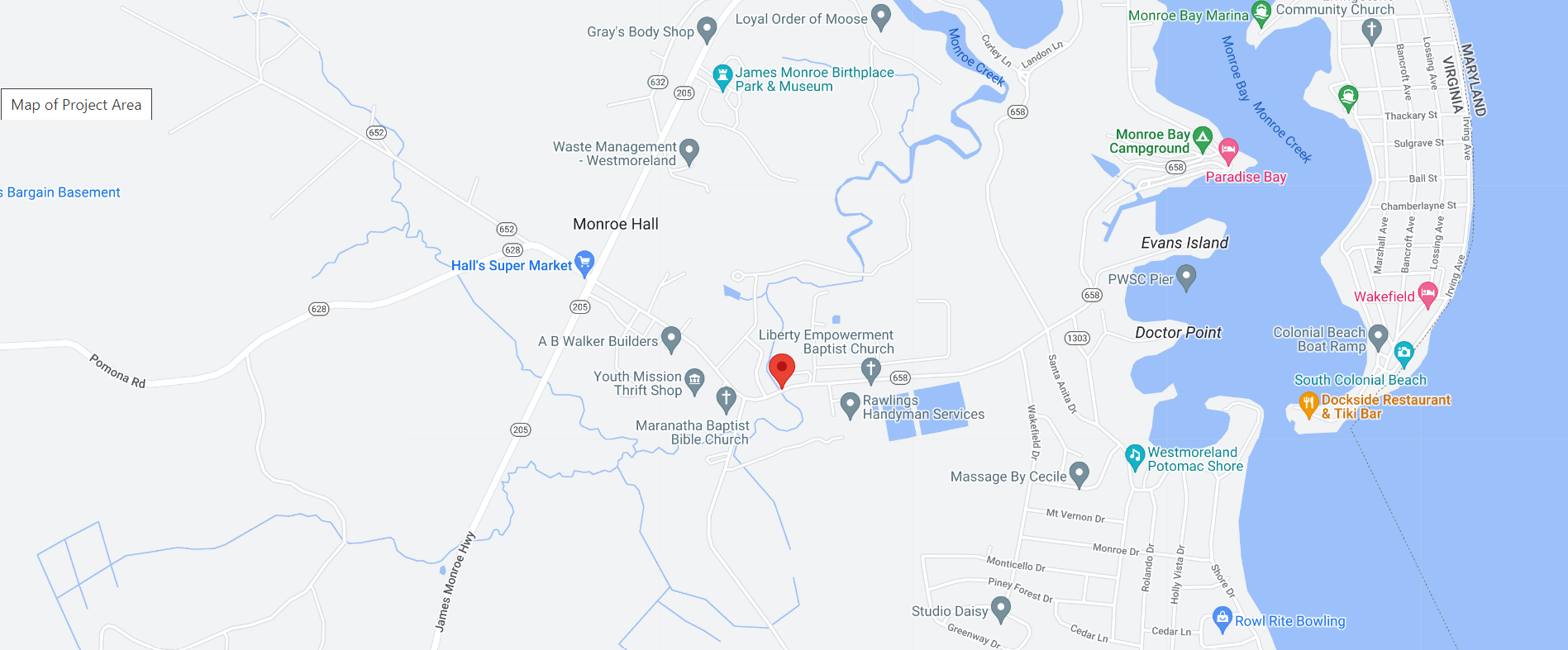 Monroe Bay Circle culvert replacement project | Virginia Department of ...