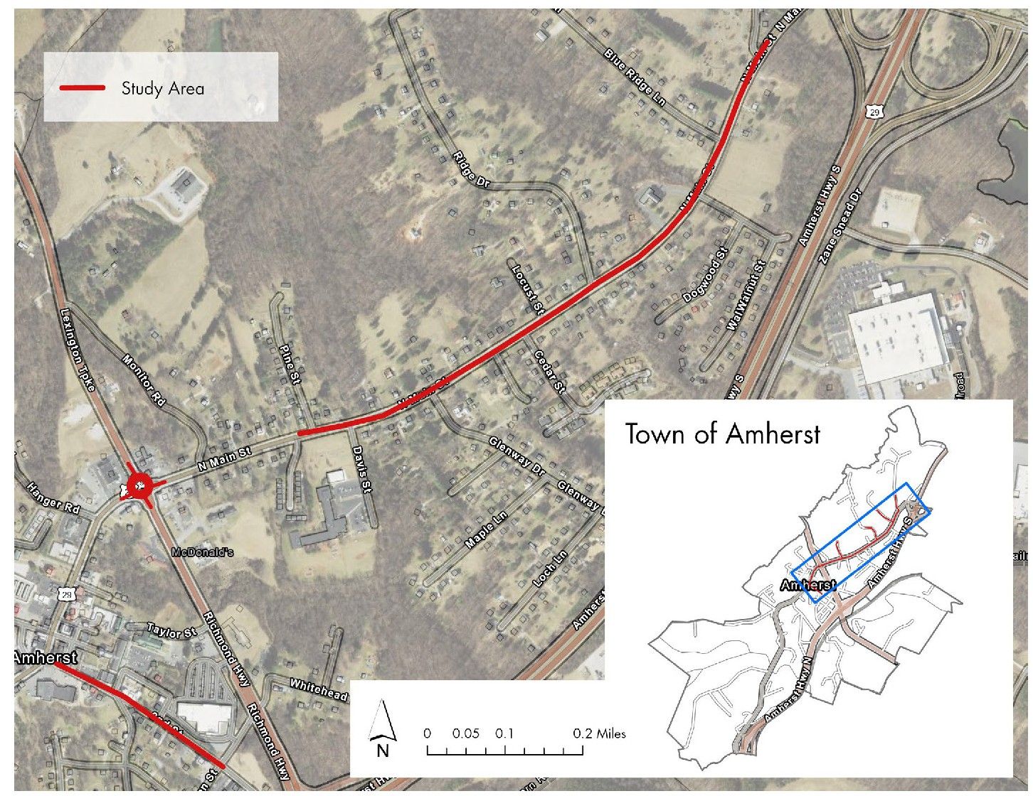 Amherst Walkability Study | Virginia Department of Transportation